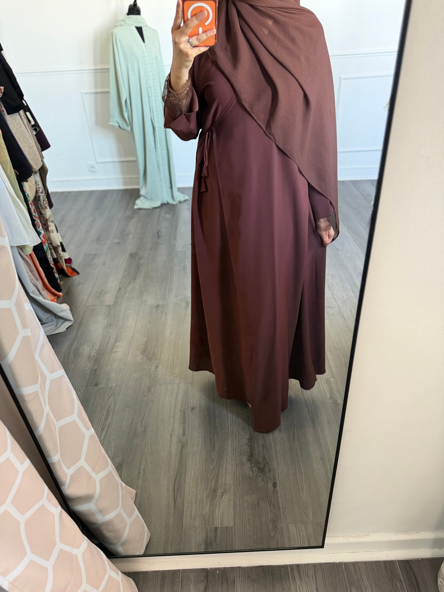 Abaya INAYA marron