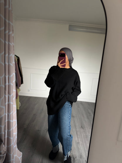 Pull simple Noir