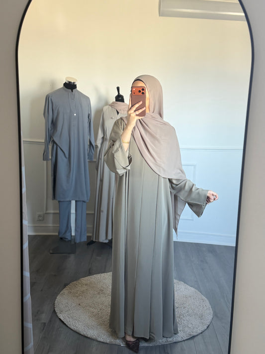 ABAYA SORAYA — Terre cendré