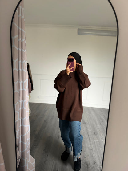 Pull simple Marron