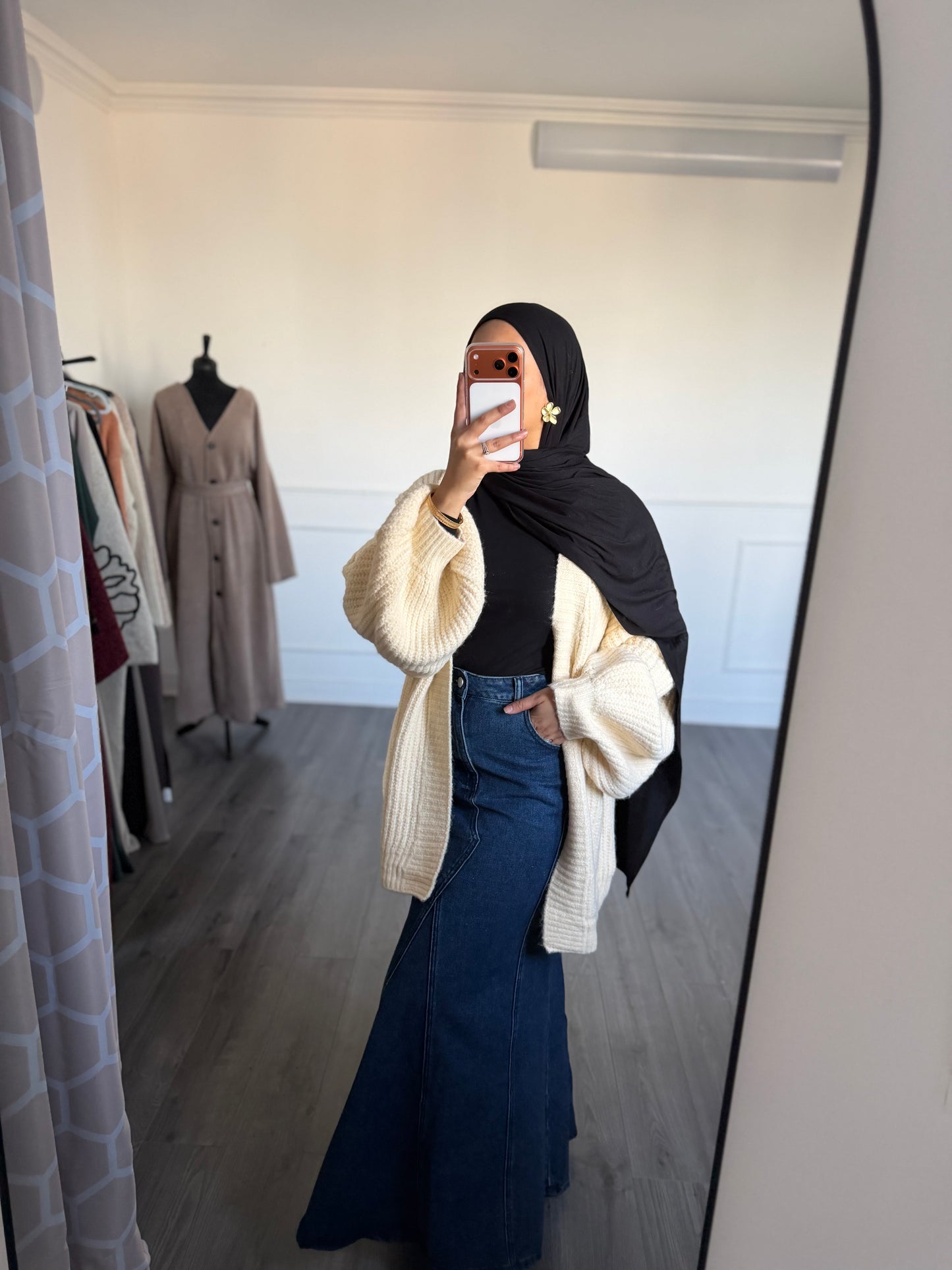 Gilet crochet jaune beurre