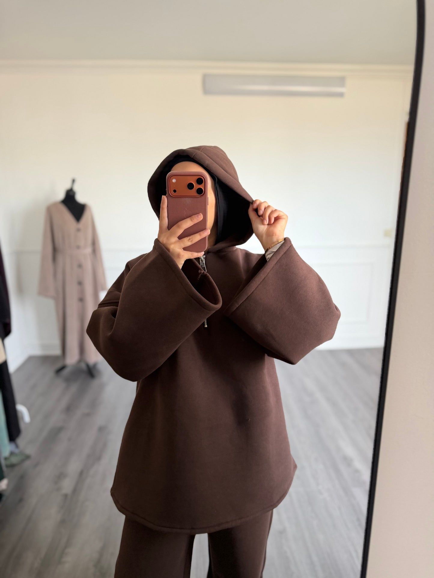 Ensemble marron cosy