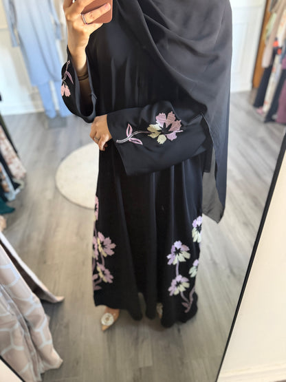 Abaya fleurie Naya