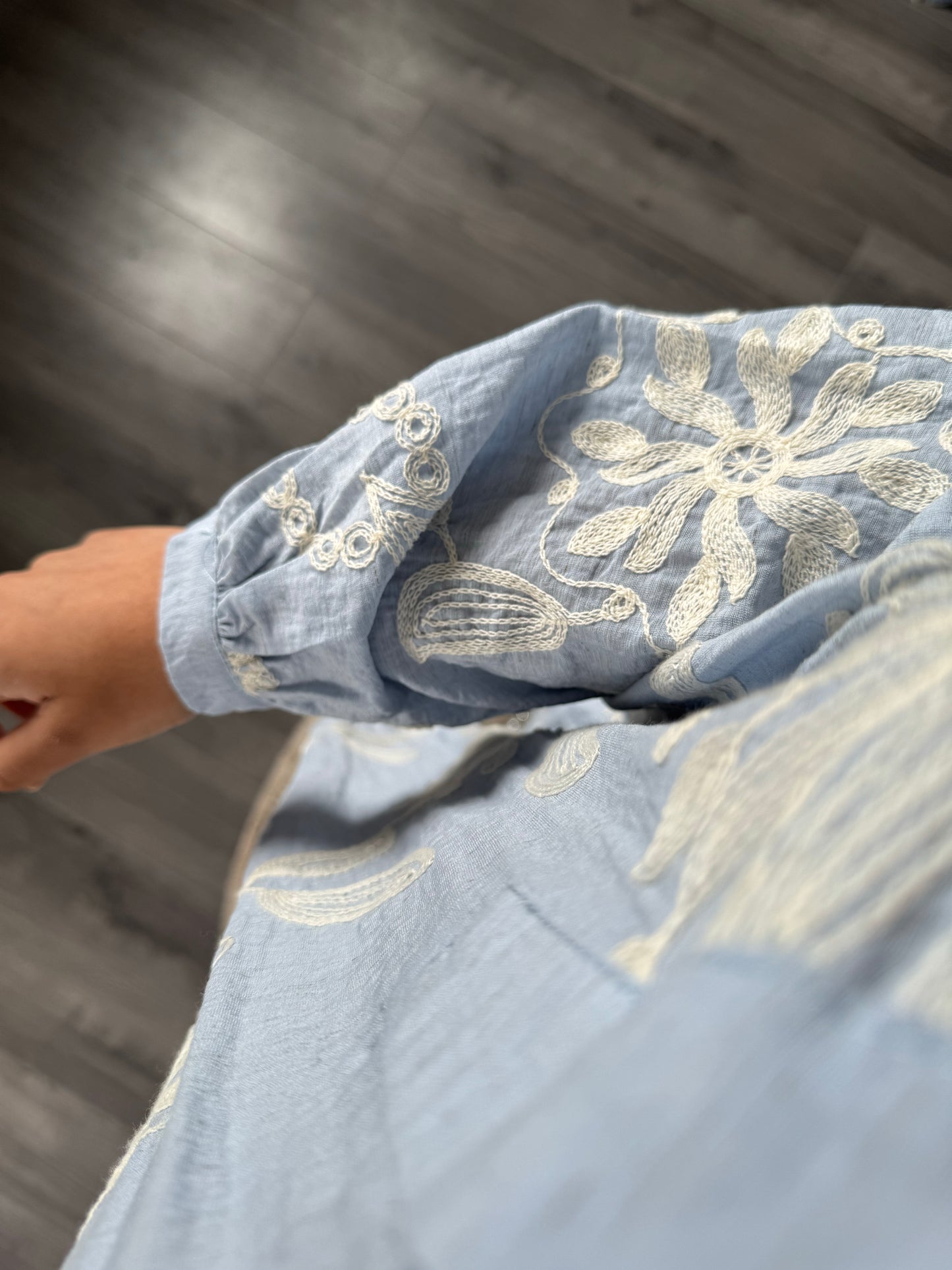 Robe Bahar - Bleu
