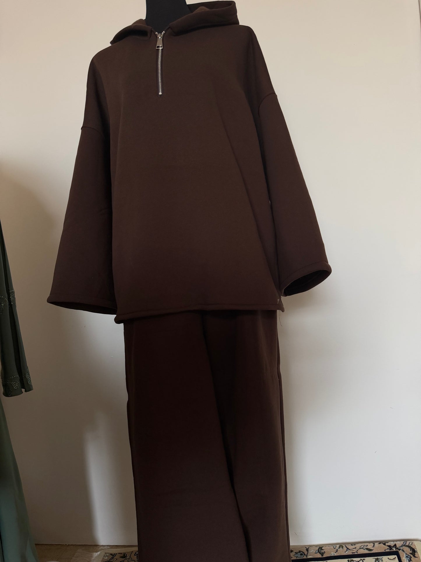 Ensemble marron cosy