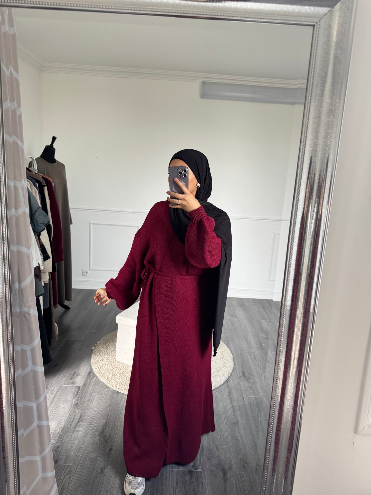 Gilet bordeaux