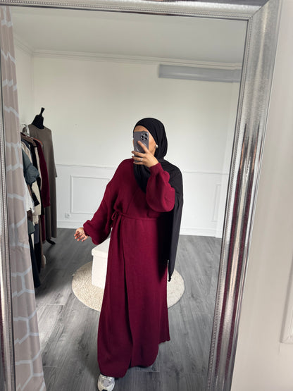 Gilet bordeaux