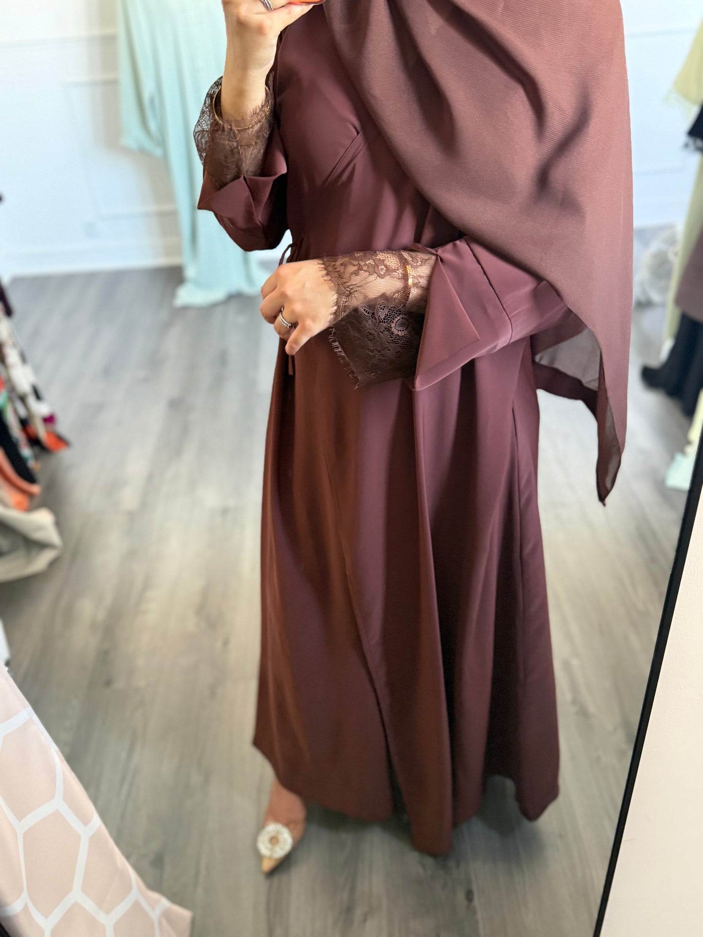 Abaya INAYA marron