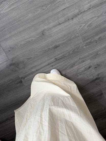 Jupe en coton (jaune beurre )
