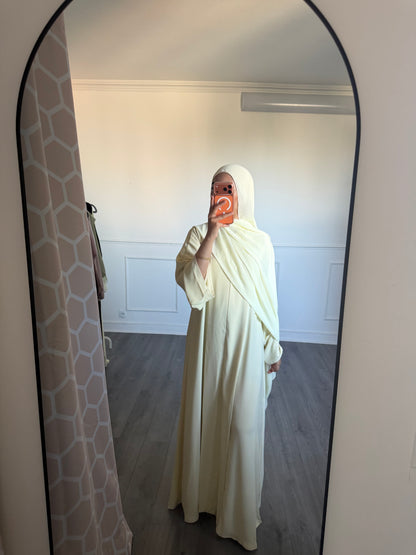 ABAYA SORAYA — Jaune