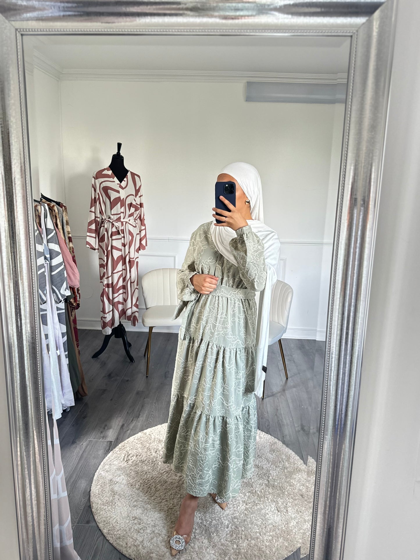 Robe Khalida verte