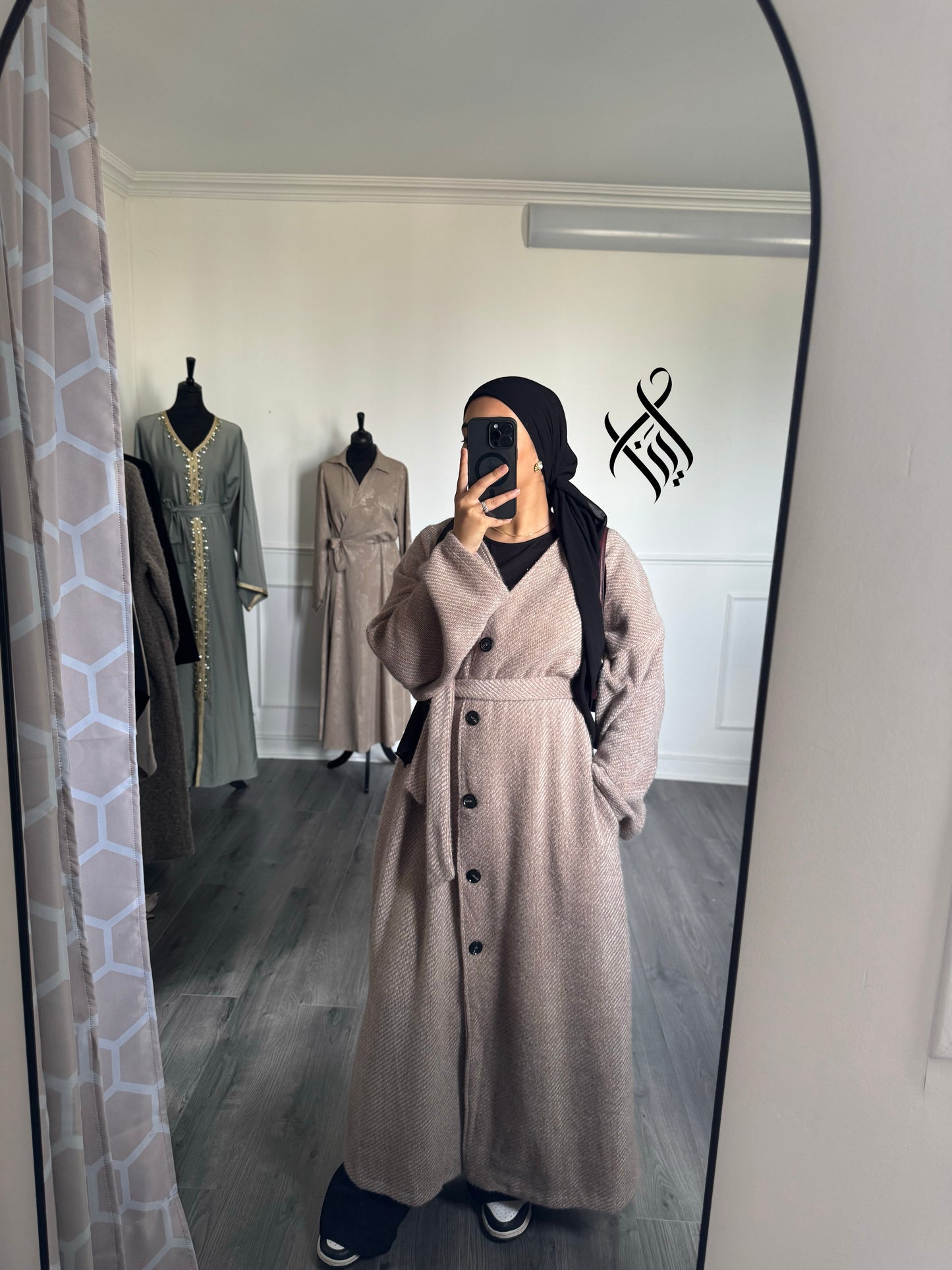 (Beige) Gilet boutonnée