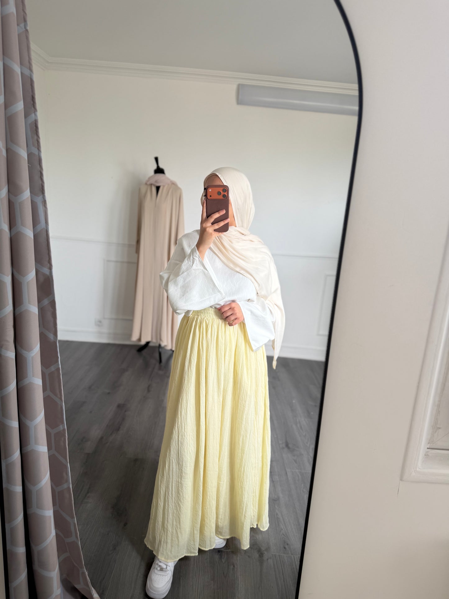 Jupe jaune