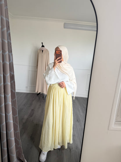 Jupe jaune