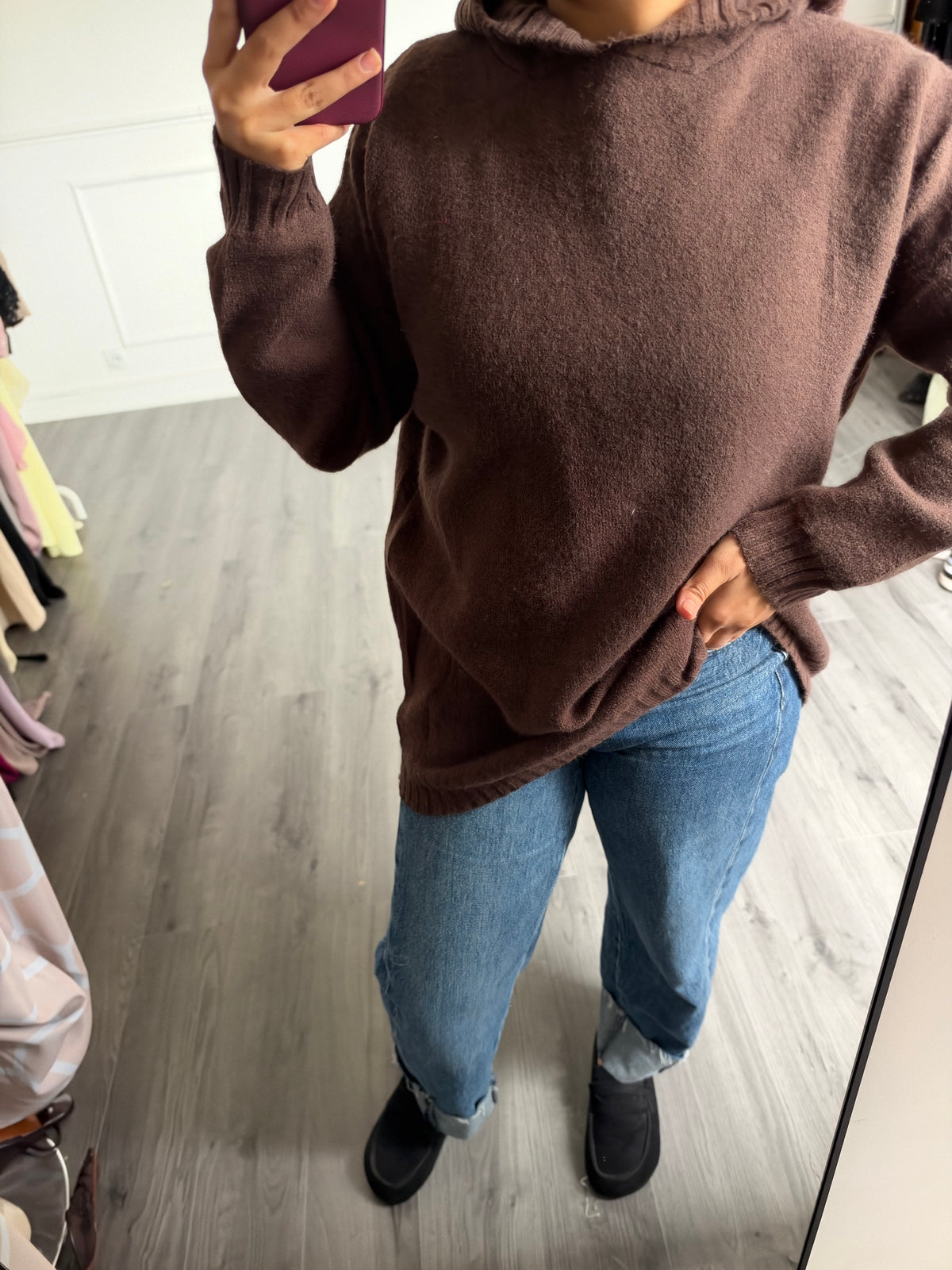Pull Aniya à capuche