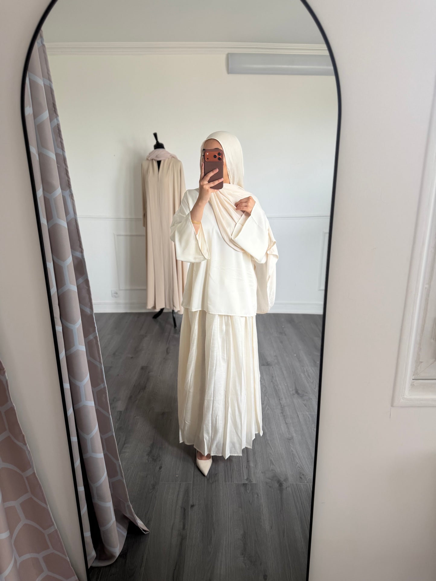 Haut satinée