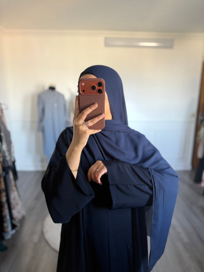 ABAYA SORAYA — bleu marine