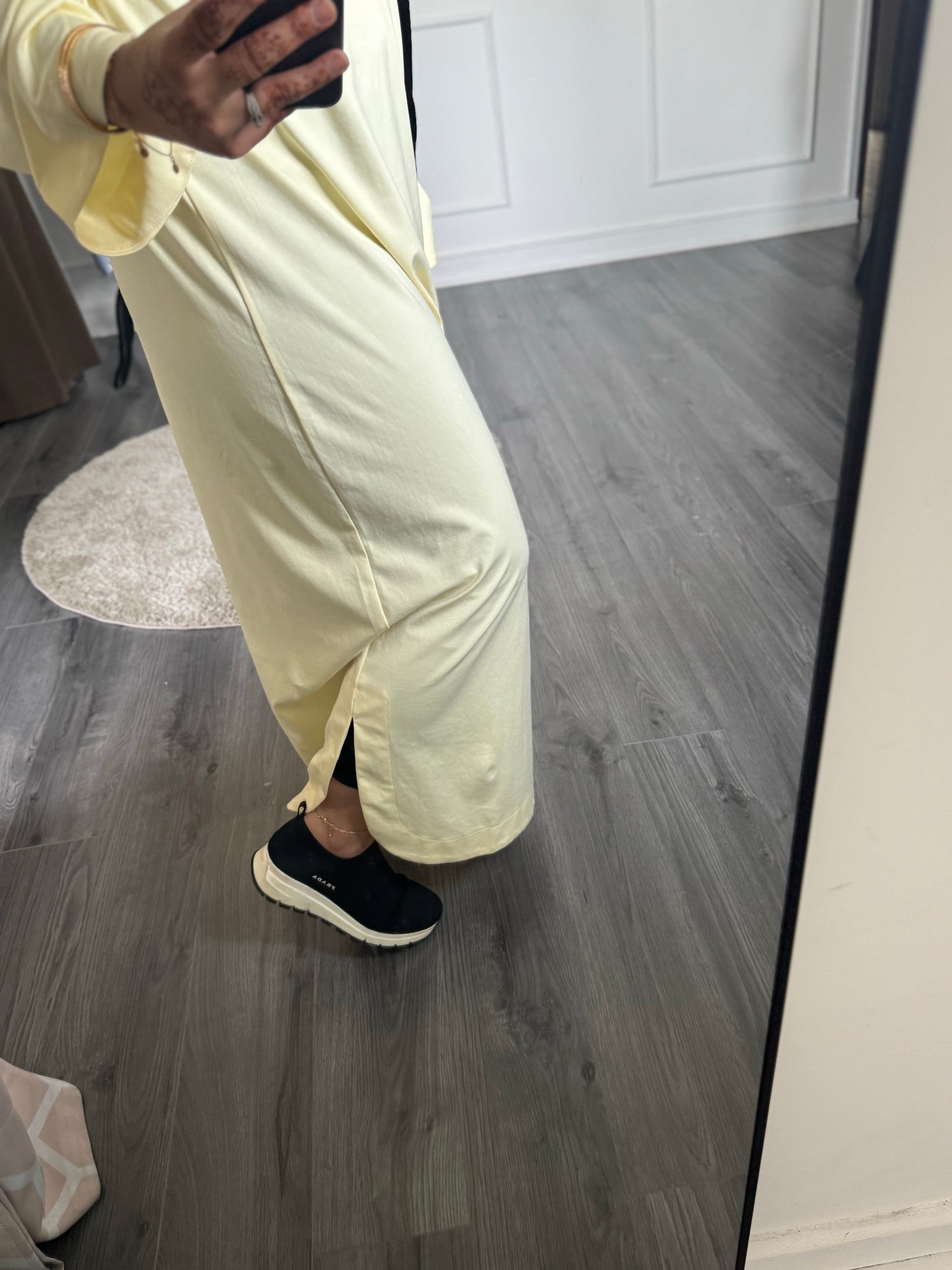 Robe jaune