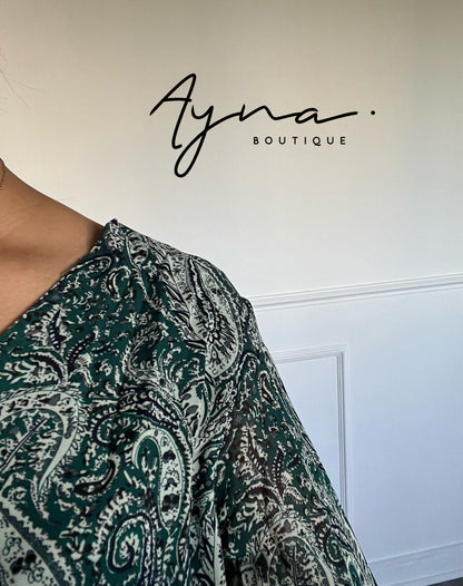 Robe verte