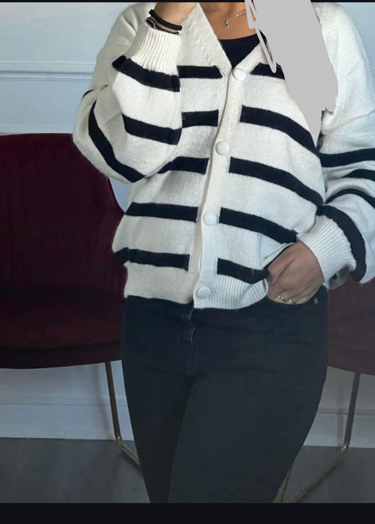 Gilet à cœur