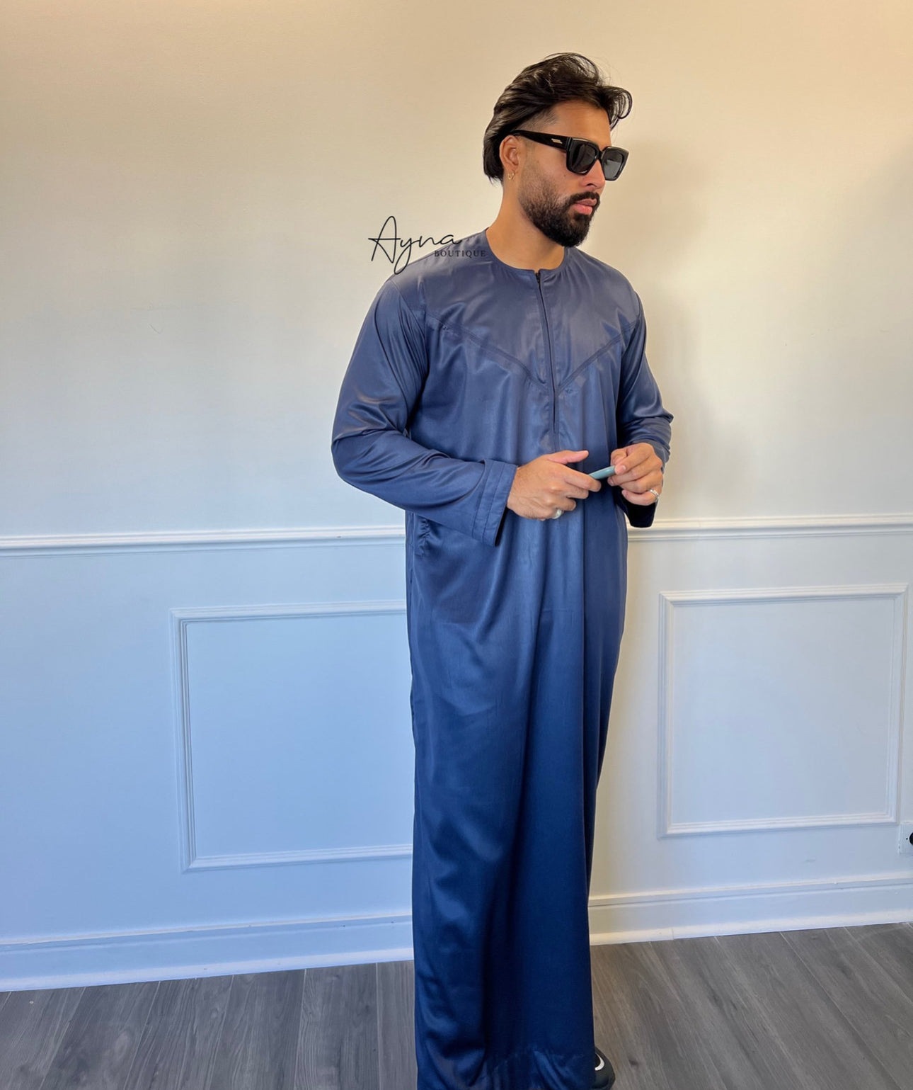 QAMIS SULEYMAN - BLEU MARINE