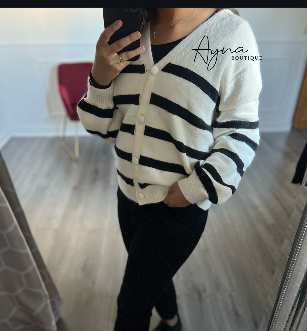 Gilet à cœur