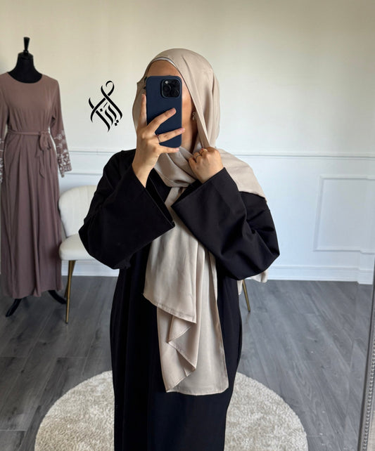 Modal Hijab satinée