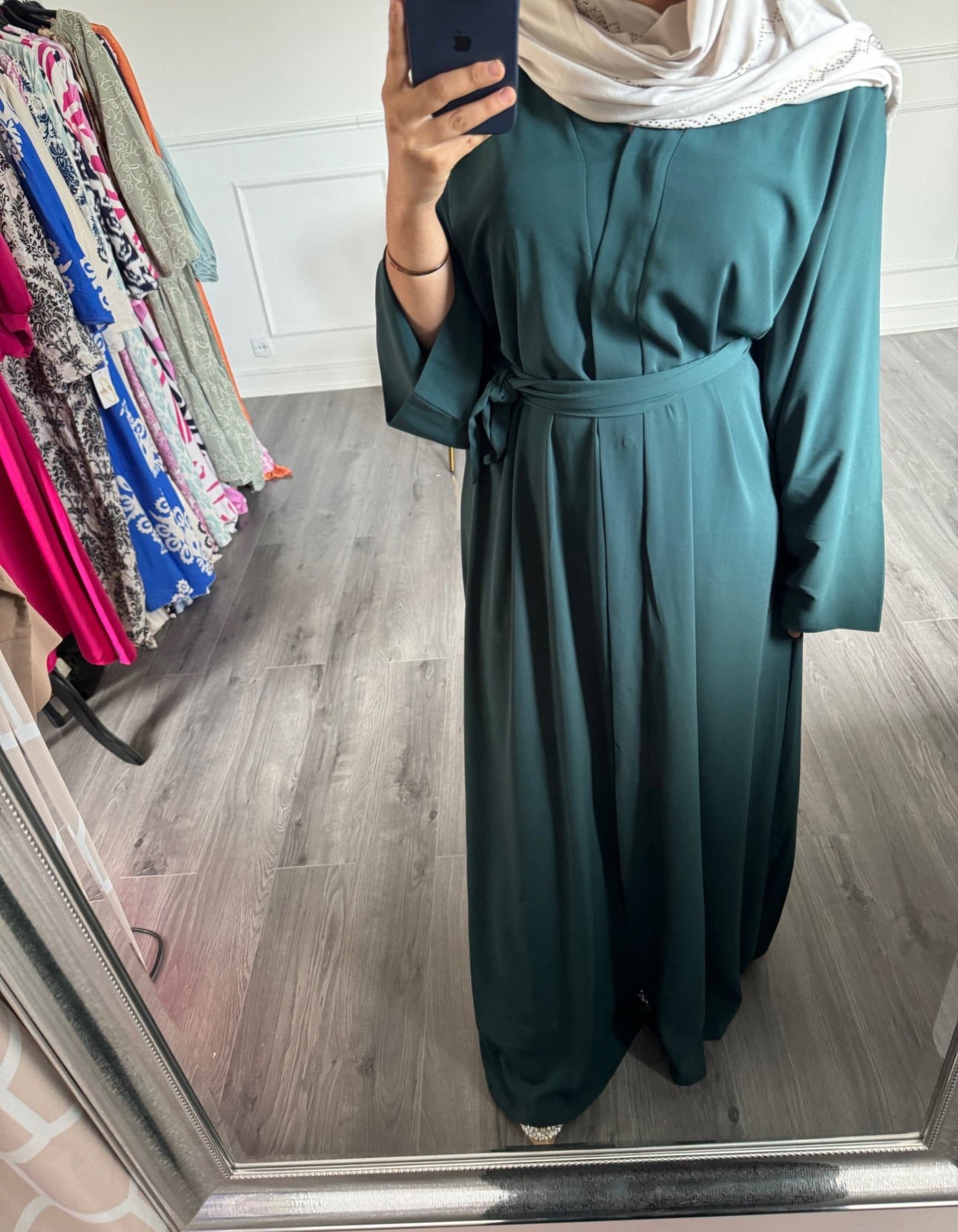 Abaya Enaya Vert