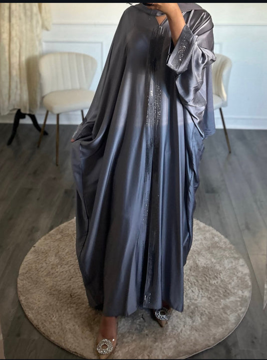 Abaya Melissa Gris