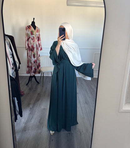 Abaya Enaya Vert