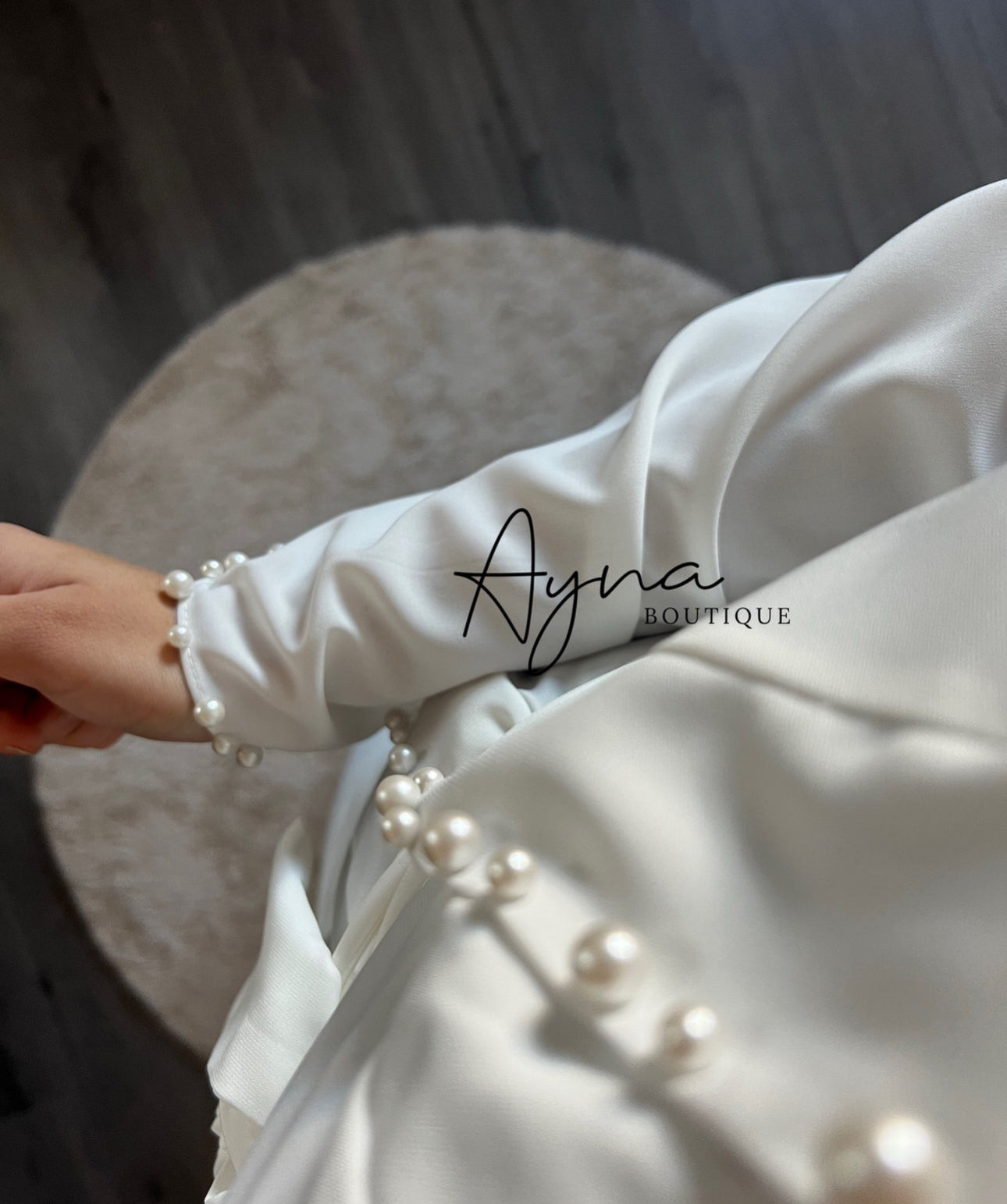 Abaya Jannat - Blanc
