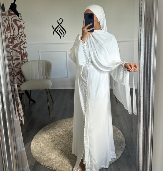 Abaya Jannat - Blanc