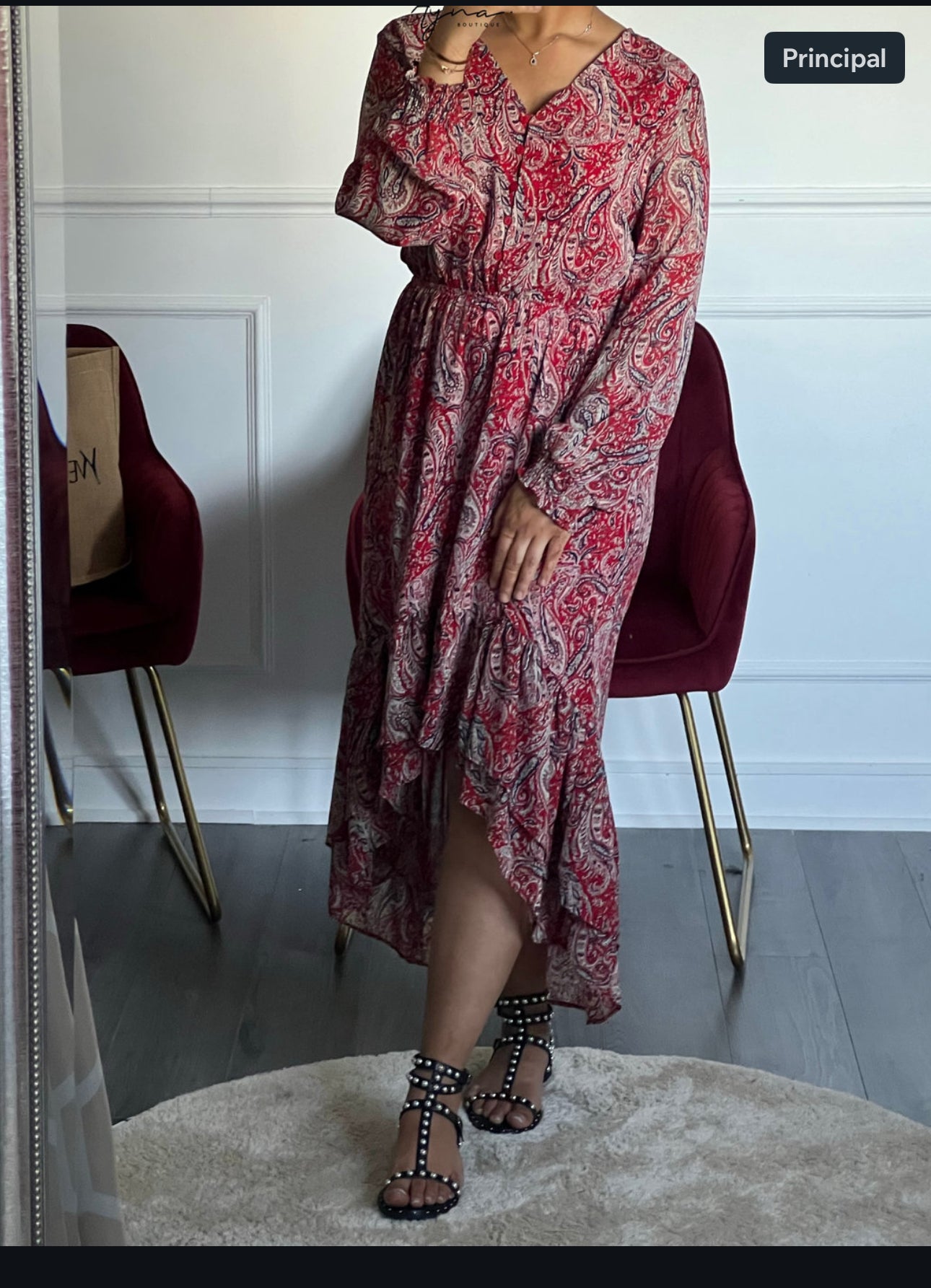 Robe verte