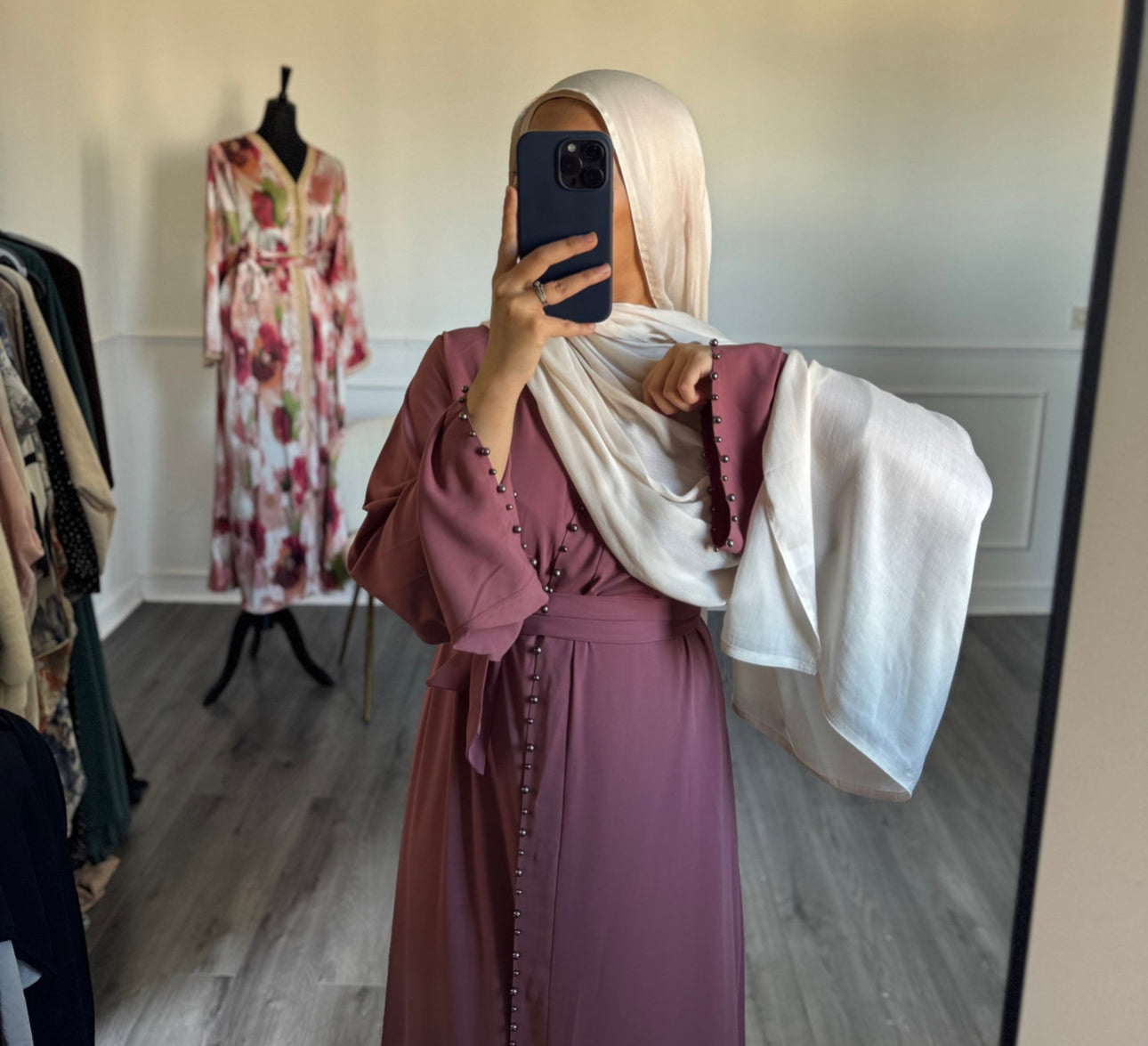 Abaya Jannat - Rose