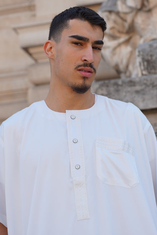 QAMIS SOUHAIL - BLANC CASSE